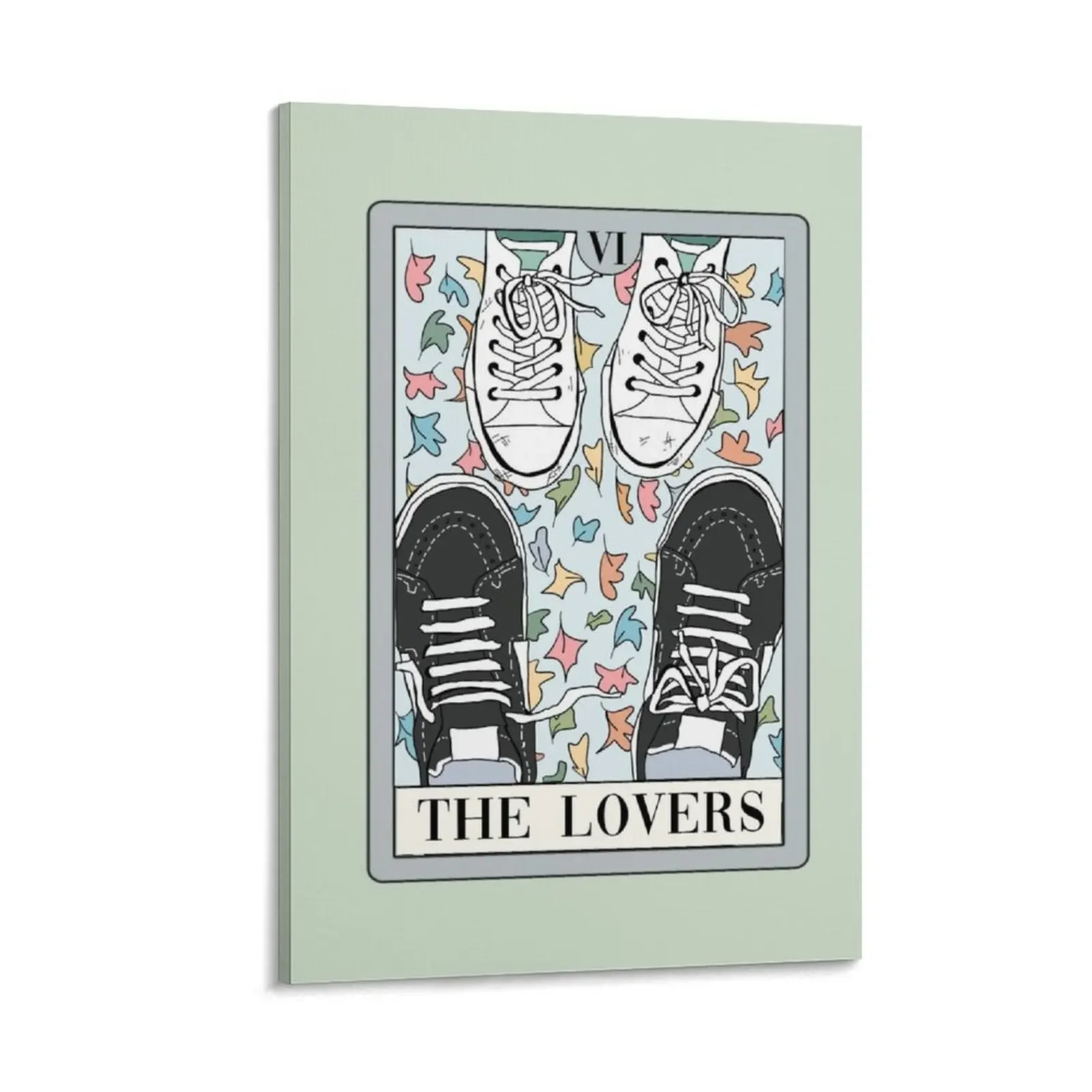 

Nick and Charlie Heartstopper Tarot Canvas Painting painting posters for room Paintings on canvas for living room