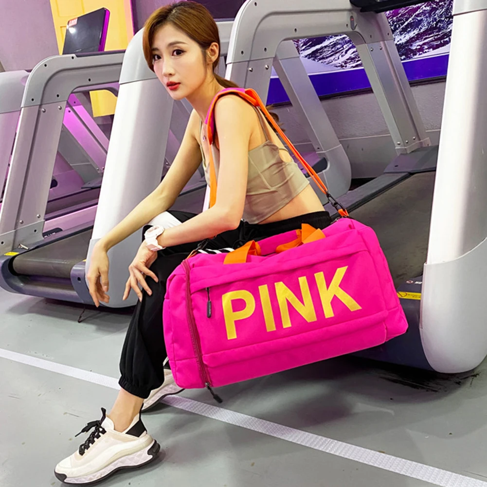 Gym Bag with Shoes Compartment Travel Duffle Bag Overnight Bag Carry On Weekender Bag for Women and Men