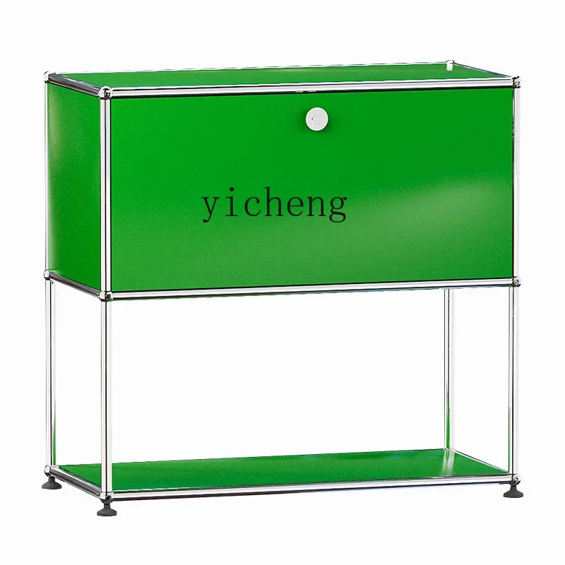 

Mid-Ancient USM Module Cabinet Modern Minimalist Locker Chest of Drawers Storage Cabinet