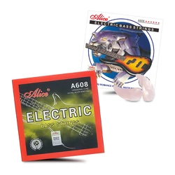 Alice Electric Bass Strings A608 / A606 Hexagonal Core Nickel Winding Strings Suitable for Practice Guitar Accessories