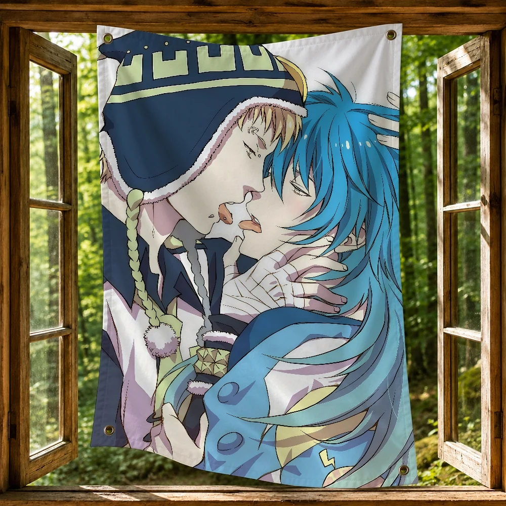Aoba Seragaki DRAMAtical Murder Game Anime Outdoor Flag for Home Camping Party Club Decor Garden Yard Wall Hanging Banner