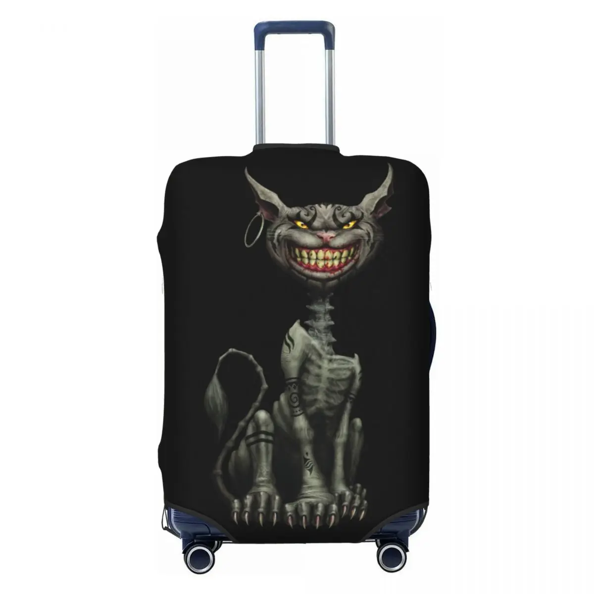 

Пользовательские чехлы для багажа Cheshires Cat Devil, модные дорожные чехлы для чемоданов 18-32 дюймов