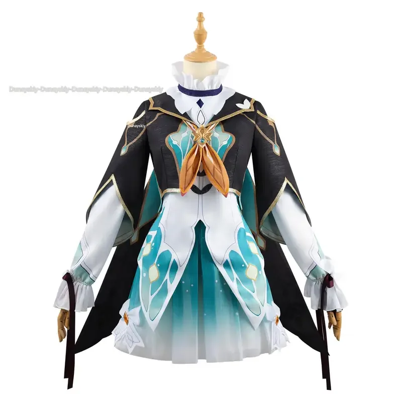 Firefly Cosplay Costume Honkai Star Rail Game Carnival Uniform Wig Shoes Halloween 3D Props Resses Outfits Fluorescence Mujer