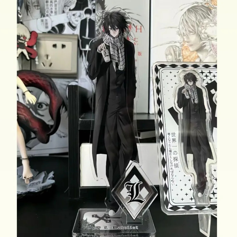 New Mikami Teru Acrylic Stand Figure DEATH NOTE Anime Peripheral Cute Cartoon Originality Bedroom Acrylic Desktop Ornament