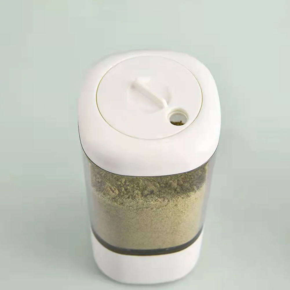 Bottiglia di condimento quantitativo Agitatore di sale dosatore a prova di umidità Sigillatura Agitatore di condimento controllato da sale Strumento di cottura domestico