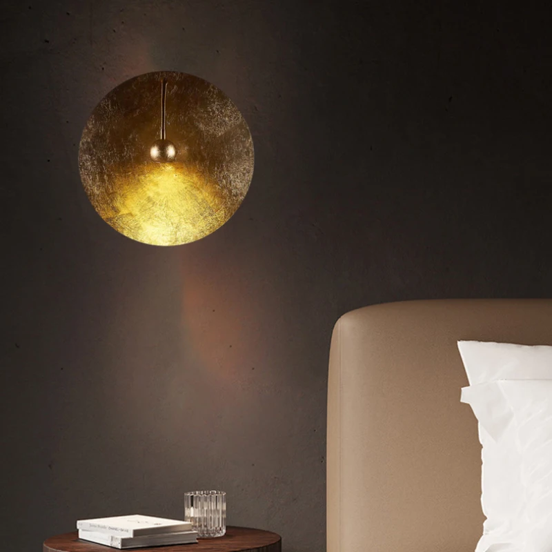 الغلاف الجوي الحديث وحدة إضاءة LED جداريّة ضوء 3000K الذهب معدن نمط جديد آرت ديكو لصالون غرفة نوم الدرج الممر الشمعدان #5