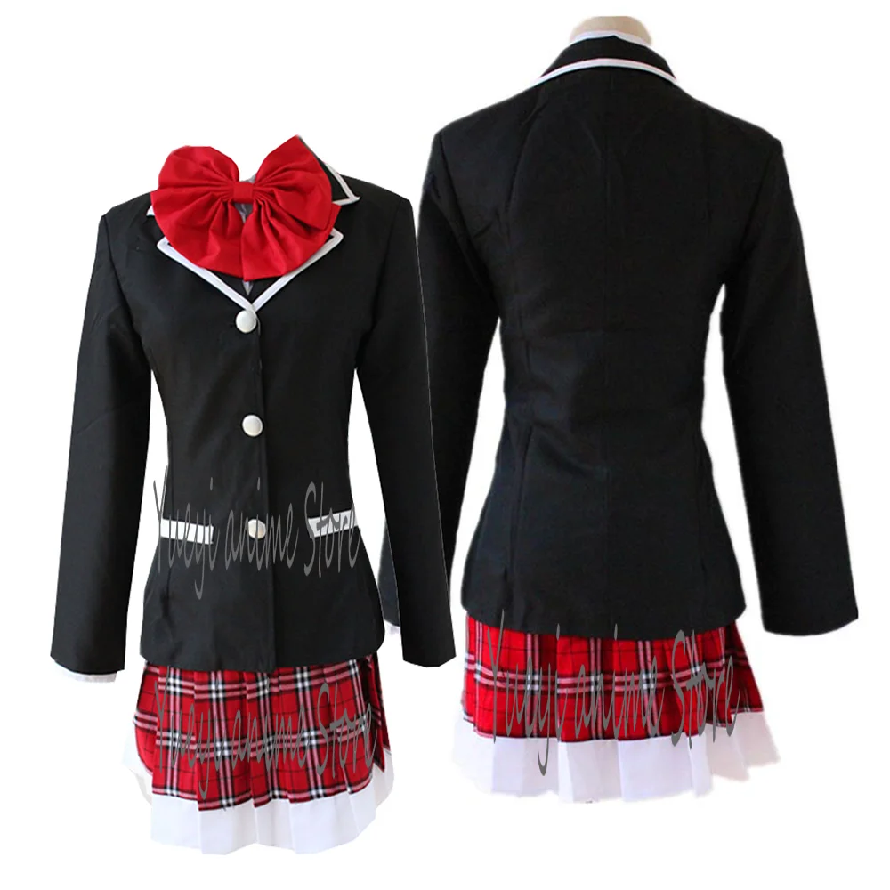 Anime Takanashi Rikka Cosplay Costume Woman Skirts Uniform Suit Halloween Cos customized