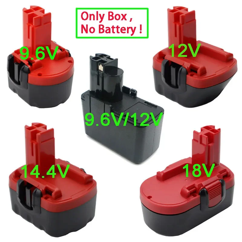 NI-CD NI-MH Battery Plastic Case Box Shell For Bosch 9.6V 12V 14.4V 18V Nickel Cadmium Nickel Metal Hydride Cell Housings