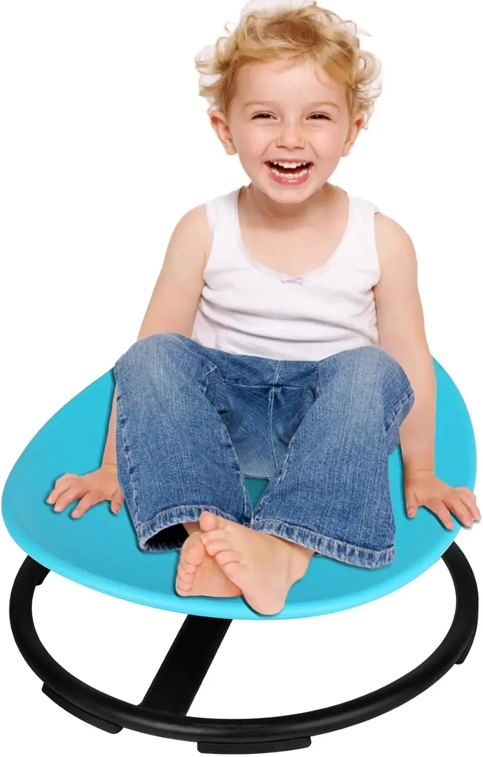 Sensory Swivel Chair, Autism Spinning Chair for Kids Sensory, Sensory Toy Chair, Training Body Coordination, No Assembly Re