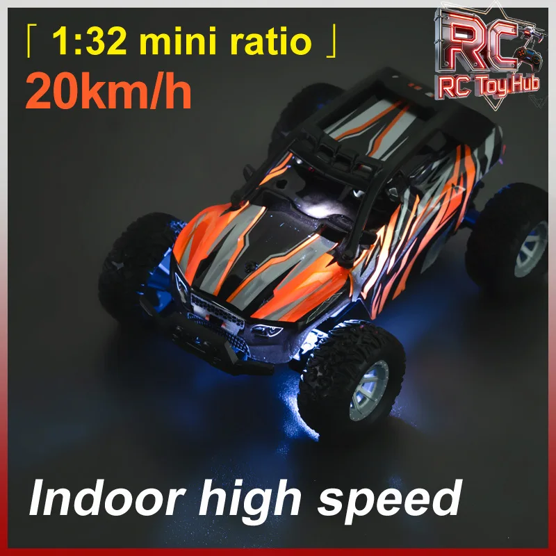 

1:32 Scale Mini Wireless Remote Control Truck High Speed 20 KM/H Drift Off Road Charging RC Toy Car Indoor Outdoor Gift For Boys