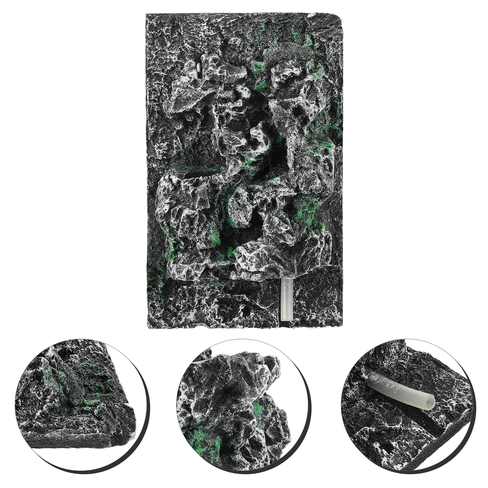 

3D Aquarium Background Board Stylish Fresh Look Reptile Tank Decor for Fish Turtle Tank Decoration Landscaping Use