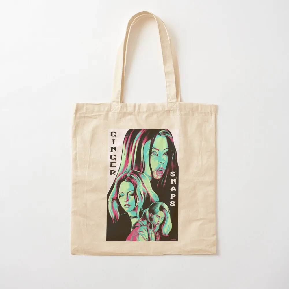 

Ginger Snaps Movie Art Tote Bag Eco bag Lady bags tote bags aesthetic Canvas Tote Bag