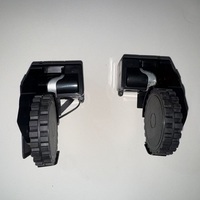 Original Left and Right Traveling Wheel For Roidmi Eve Plus Vacuum Cleaner Spare Parts
