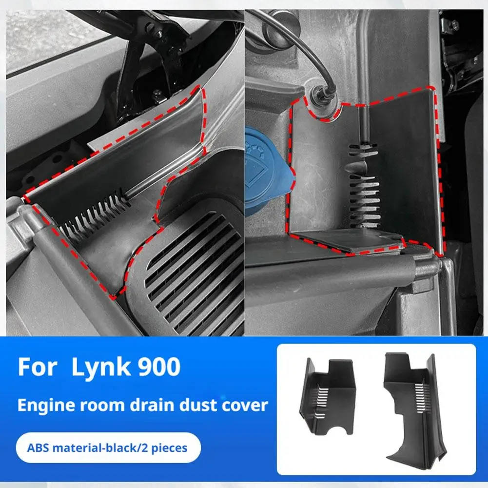 

For Lynk&Co 900 Engine Compartment Drainage Dustproof Protective Blocking Net Channel Cover Leaf Water Cover Anti Blocking A9T0