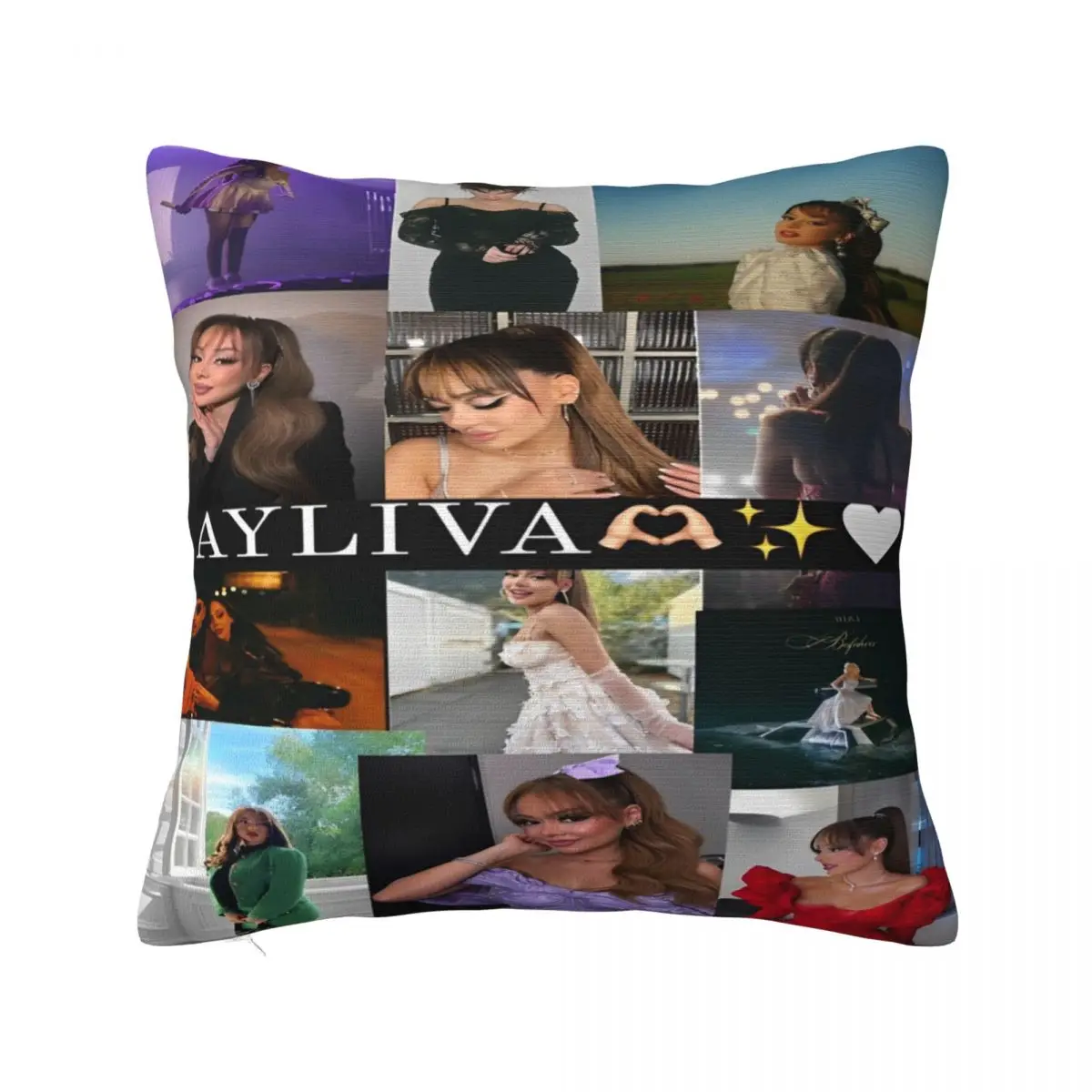 Ayliva In Liebe Tour 2024 Concert Printing Pillowcase Cushion Cover Throw Pillow Cover Y2K Seater Decor Zippered Multiple Sizes