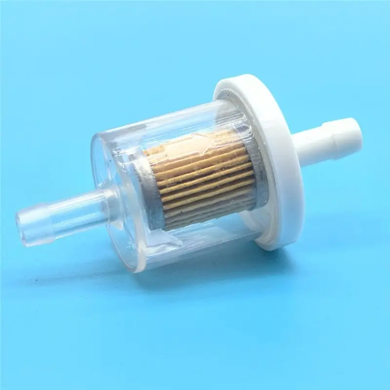 ABAE-1/4 Inch Inline Fuel-Filter Kit With Hose Clamps For Motorcycle Lawn Mower Small Engine Replace 49019-0027 691035 493629