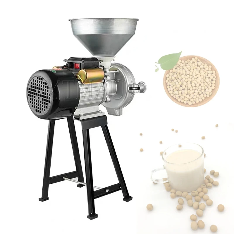 

2200W High Power Dry Wet Grain Mill Machine Peanut Seasum Butter Grinding Milling