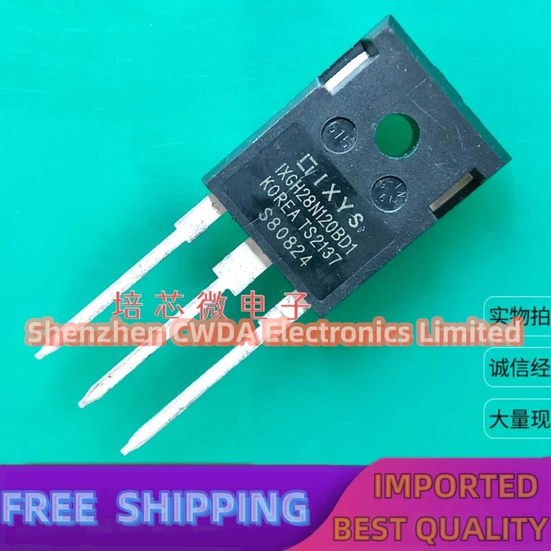 10PCS-20PCS  IXGH28N120BD1  TO-247 28A/1200V IGBT  In Stock Can Be Purchased 