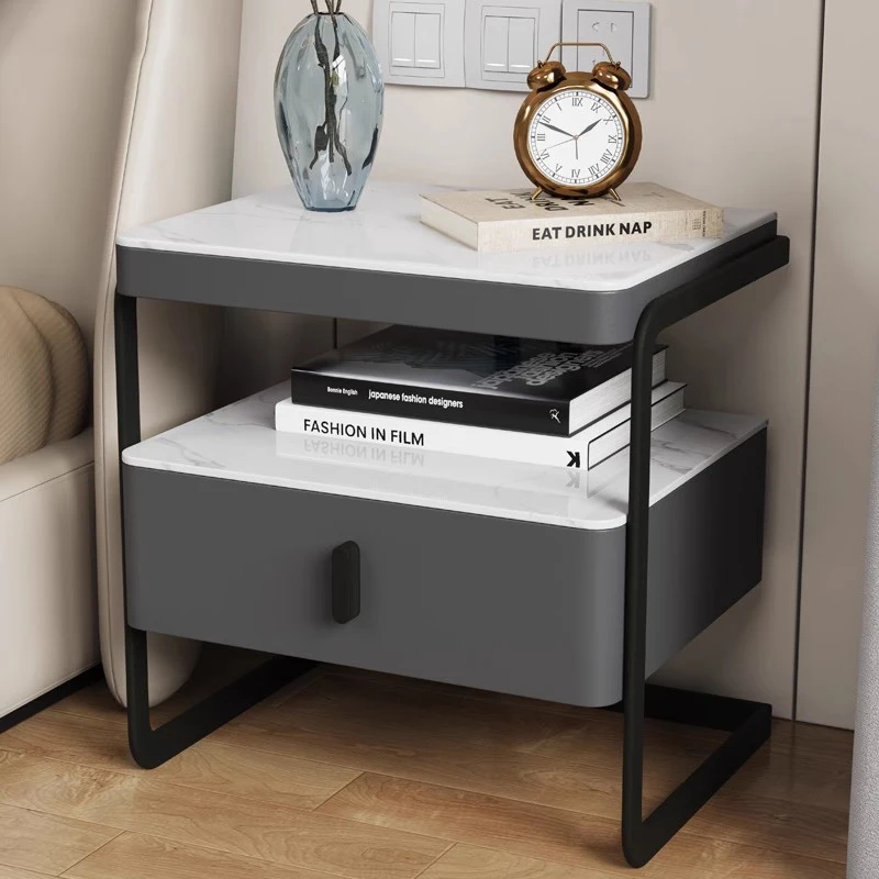 침실 커피 침대 옆 테이블 모바일 북유럽 럭셔리 거실 스탠드 스토리지 서랍 주최자 muebles 복제 가구