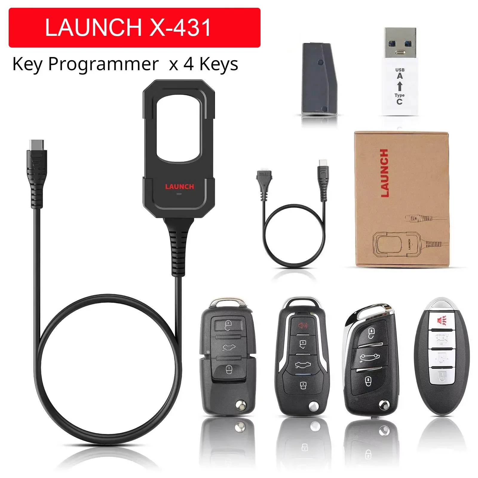 Best Launch X431 Key Programmer Remote Maker Without Super Chip IMMO Programming Tools for X431 IMMO Elte/IMMO Plus PAD V VII ++