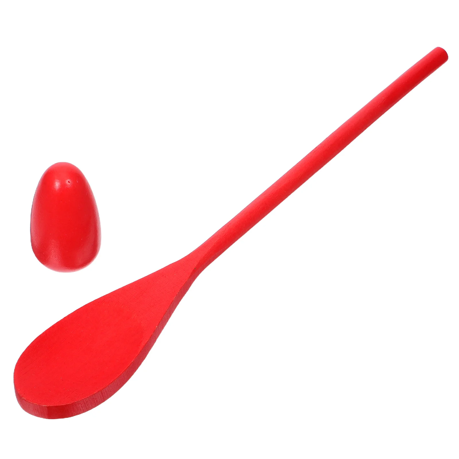 

1 set 1 Set Egg Spoon Relay Race Game Balance Stick For Kids Outdoor Playing Tool Family Picnic Birthday Party Office Barbecue