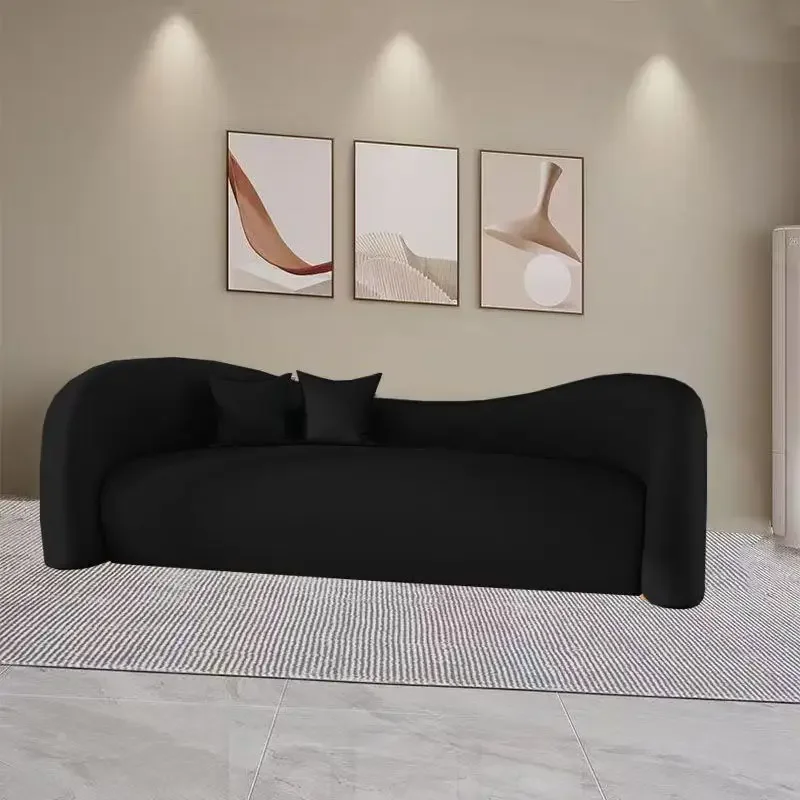 الحد الأدنى الأريكة غرفة المعيشة الأرائك مصمم رخيصة Loveseat كسول غرفة المعيشة الأرائك صالة الأثاث الأوروبي Divano ما بعد الحداثة #6