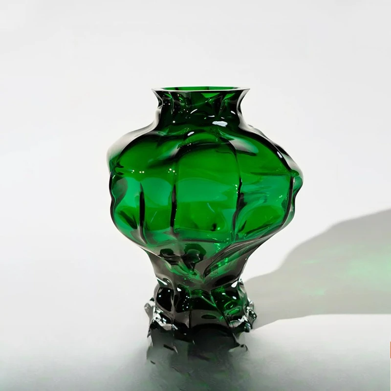 Nordic glass vase hydroponic flower arrangement decorative flower arrangement art ornament