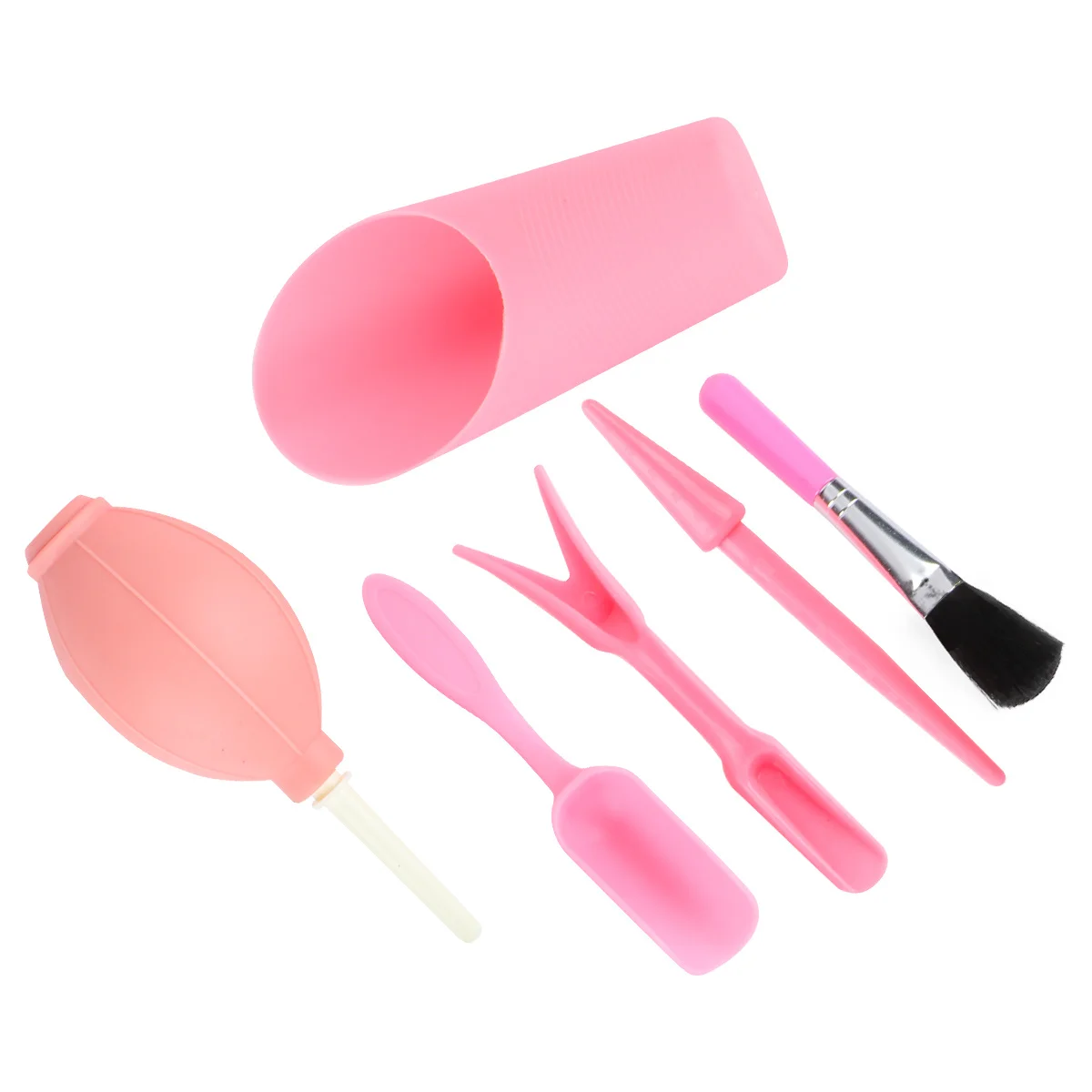 

6pcs Mini Gardening Tools Set For Succulents Planting Creative Pot Device Durable Shovel Brush Kit Bonsai Bucket Tool For Novice