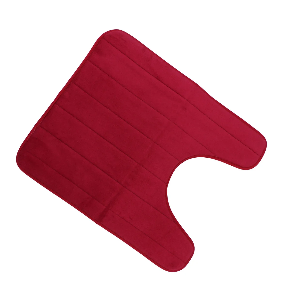 

Warm Comfy Cotton Toilet Seat Cover 50x60 Memory Foam Floor Mat Washable Stretchable Universal Pads Fits Round Seats