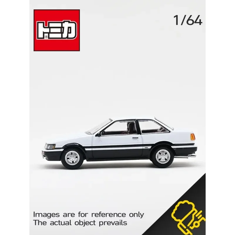 TAKATRA TOMY TLV LV-N284a Toyota AE86 Levin alloy simulation static model, children's collection toys, gifts for children.