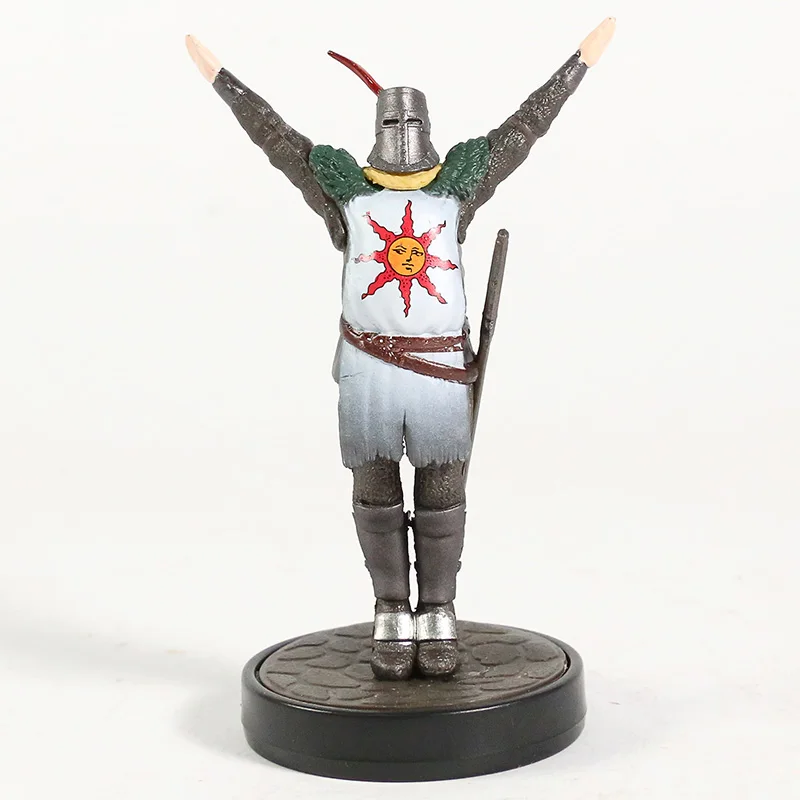 Chiger Game DARK SOULS Statue Solaire of Astora Greetings to the Sun PVC 10cm Action Figure Toys Only Display Doll