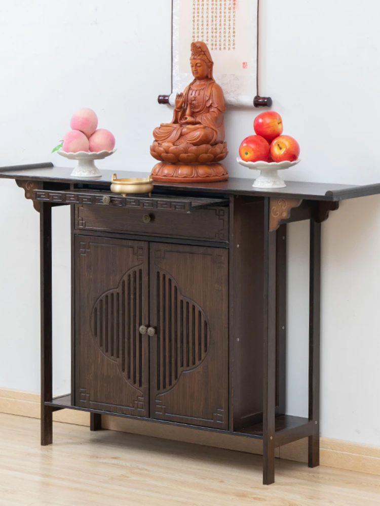 New Chinese style Nanzhu foyer cabinet