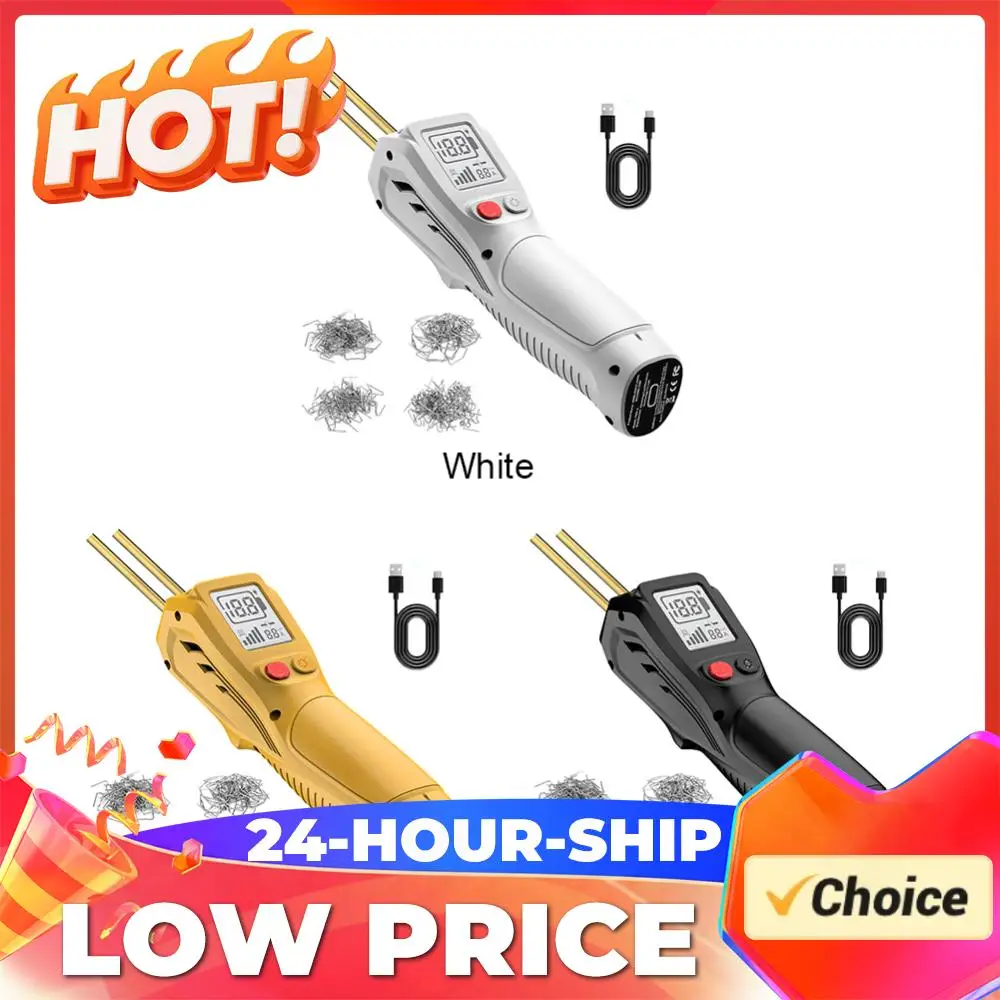 

Беспроводной аппарат для сварки пластика с 200 горячими скобами, набор для ремонта пластиковых деталей, пистолет для сварки пластика для ремонта трещин в пластике, для ремонта автомобильных бамперов