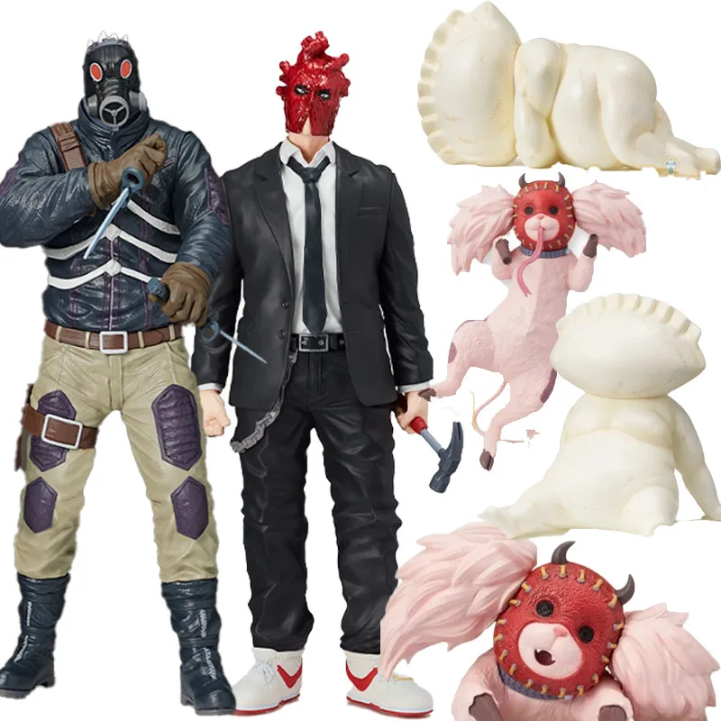 Stock 100% original SEGA Dorohedoro Gyoza hombre hongo Premium Chokonose figura paisaje circundante Anime figura modelo juguetes de acción