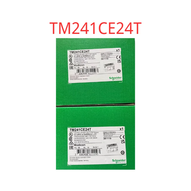 

Новый программируемый контроллер TM241CE24T