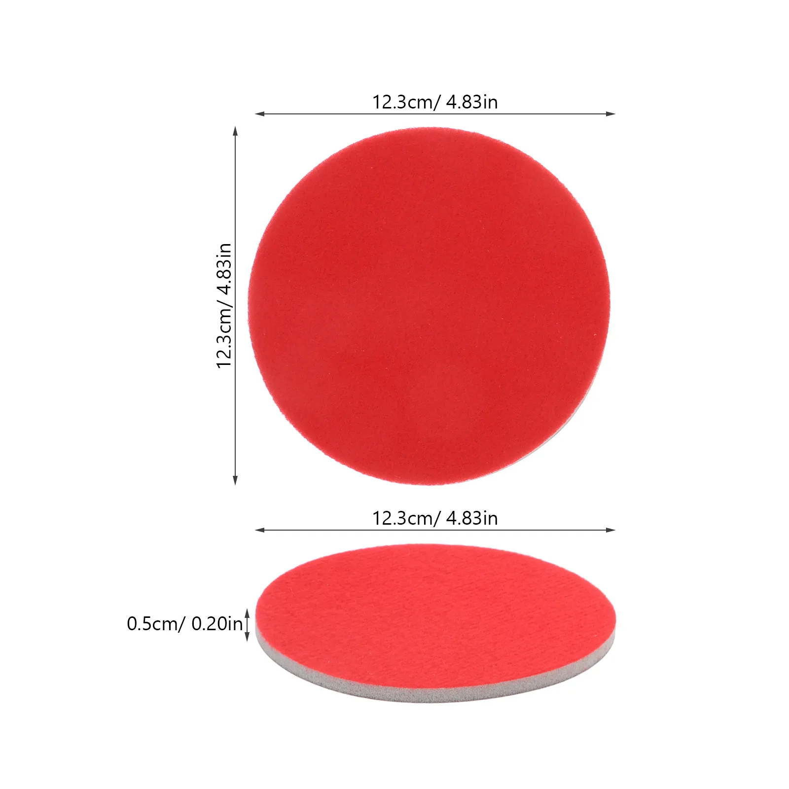 5Pcs Sanding Pads Strong Sandpaper for Car Body Body Sanding Sponge Blocks Durable Sand Paper for Crafts Polishing view 3