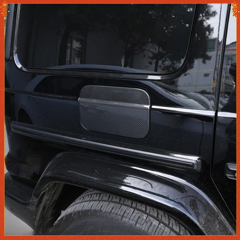 

For Benz G W464 G500 G63 Real Dry Carbon Fiber 19-23 exterior modification outer fuel tank cover protective cover automobiles