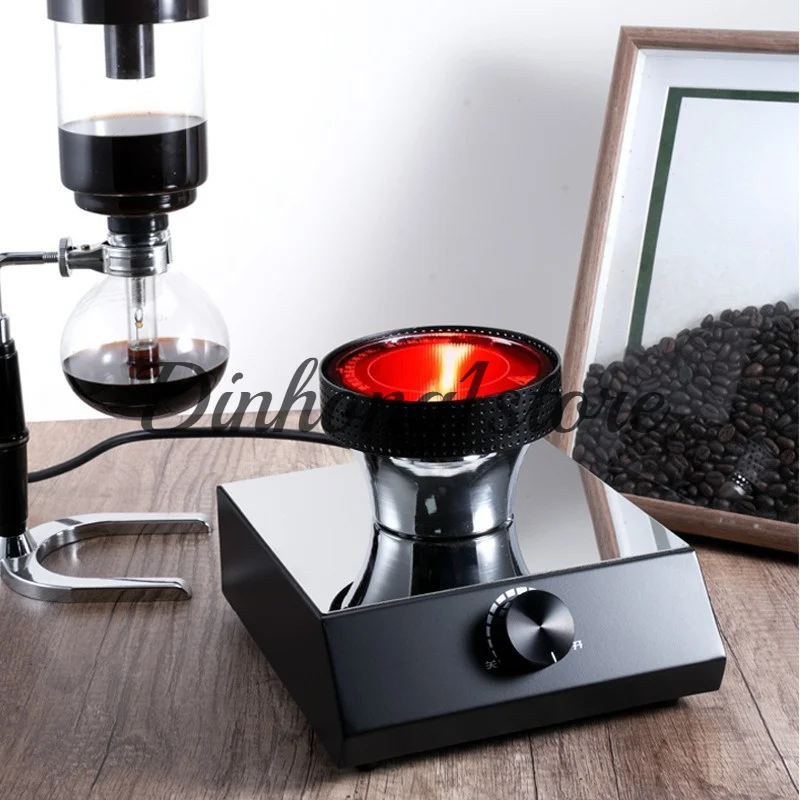 Siphon pot, light wave stove, siphon coffee pot, electric heater, halogen lamp heater, dedicated to coffee makers, 110V