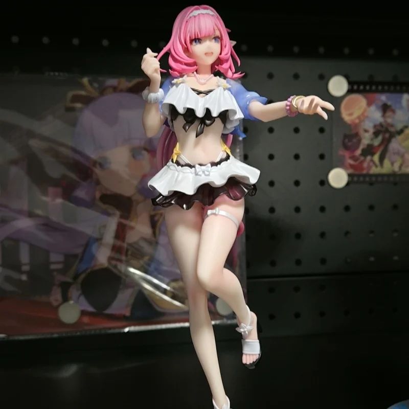 

Hot Genuine Game Honkai Impact 3 Elysia Figure 1/8 Anime Ornament Summer Rhapsody Action Figurine Model Girl Doll Xmas Gift