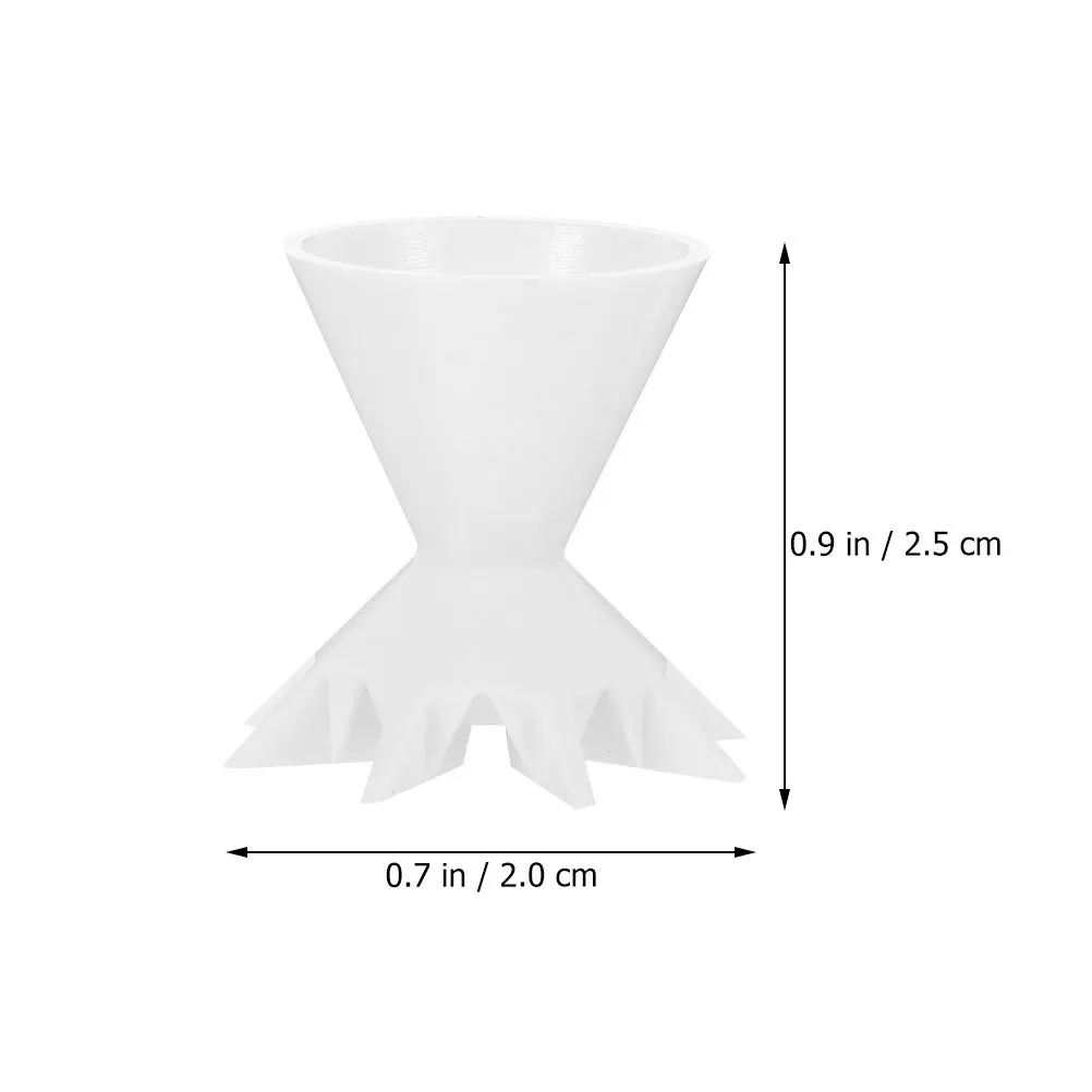 Silicone Paint Pouring Cups Mix Medium Funnel Container for Acrylic Pouring Painting Kit Reusable Non Toxic Easy Wash