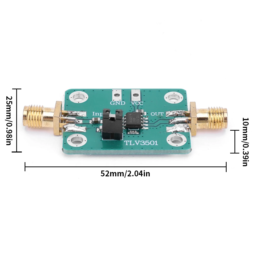 Convertitore di frequenza RF con larghezza di banda DC 2.7-5V TLV3501 Scheda misuratore di frequenza ad alta velocità con trasduttore ad alta frequenza