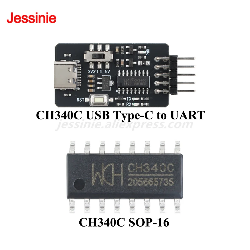 5PCS/1PC CH340C Usb…