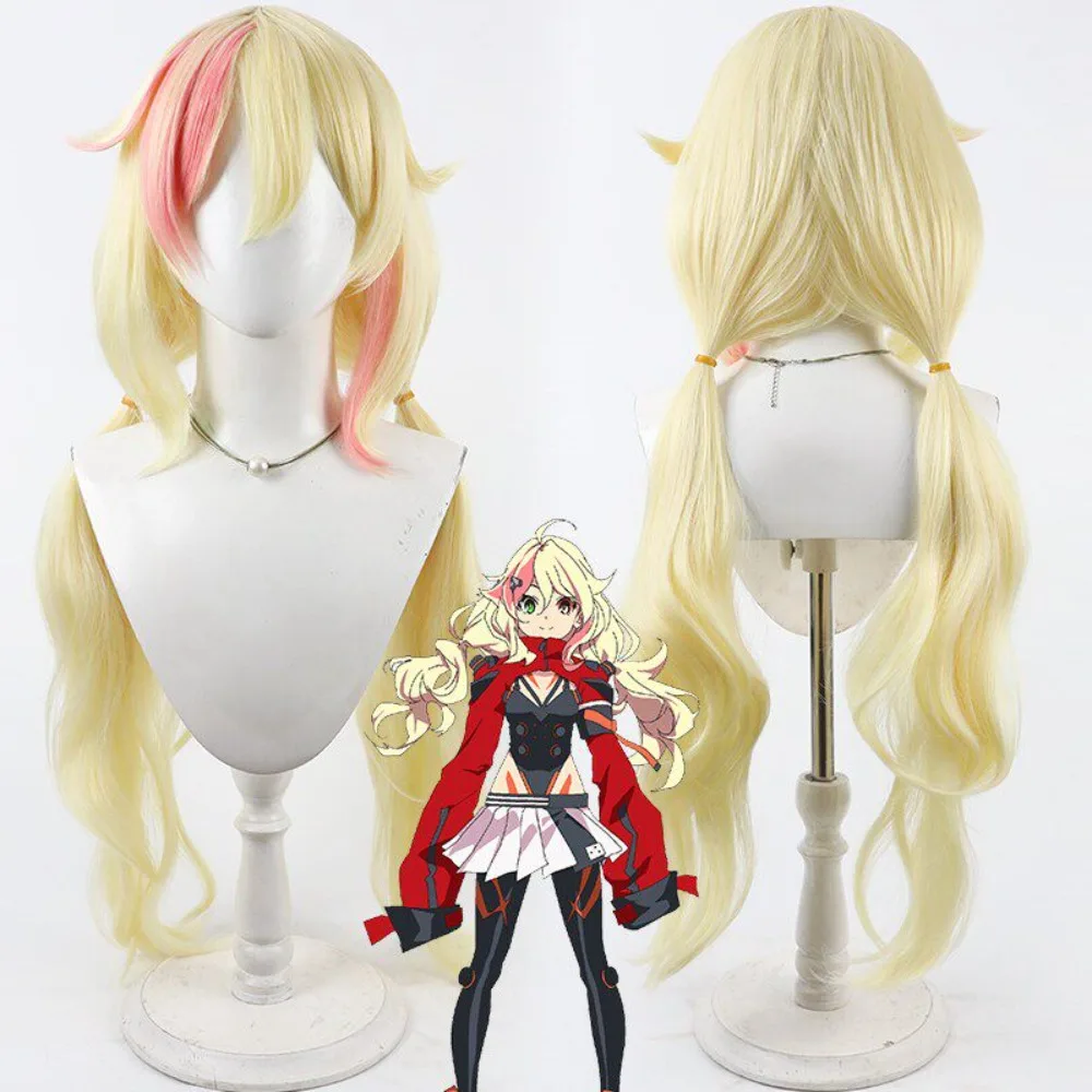 

Парик для косплея Yami, желтые кудрявые волосы