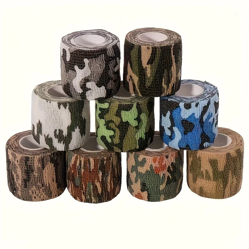 

6/12 rolls mixed color self adhesive bandages 1.97 inches wide by 177 inches long pet bandages non-woven bandages adhesive gauze