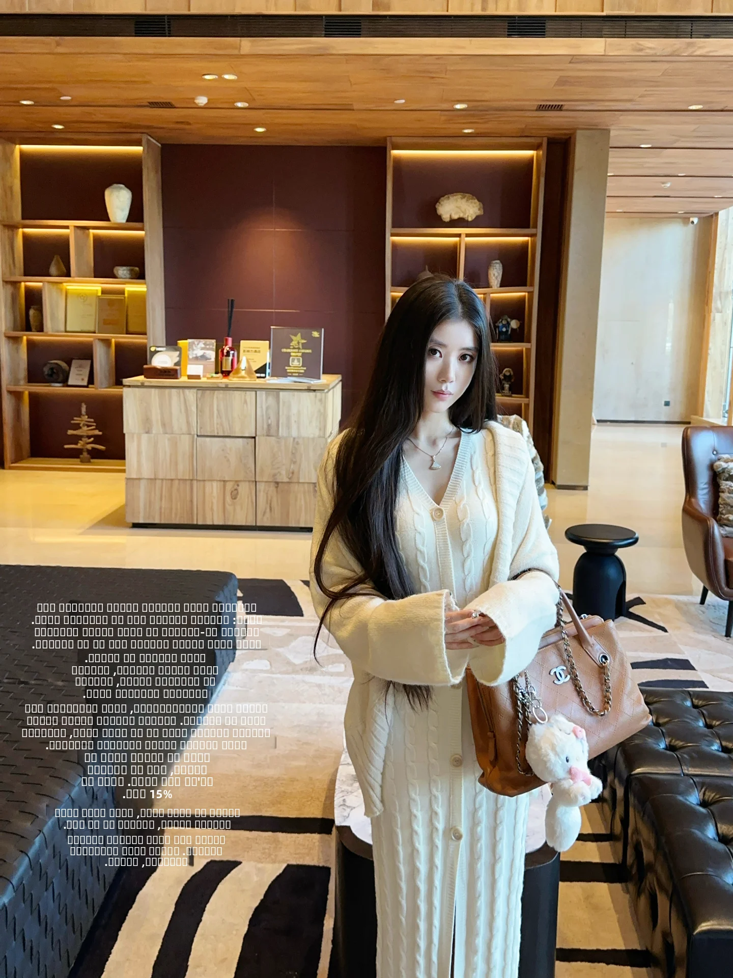 

JAMAIS VU Осенний легкий шерстяной жилет с воротником, универсальный мягкий свитер-пальто для женщин