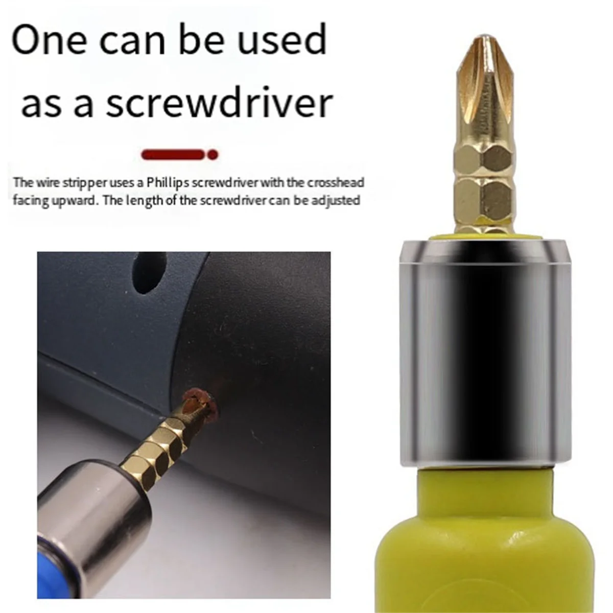 تتجه الآن 3 قطعة متجرد الأسلاك الكهربائية أداة تجريد الكابلات المعدنية لسائق حفار كهربائي سلك تجريد 2.5/4.0/6.0