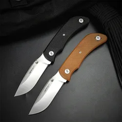 TONIFE Hippo Folding Knife  Aichi AUS-8 Blade Survival EDC Tool Outdoor Camping Hunting Knives