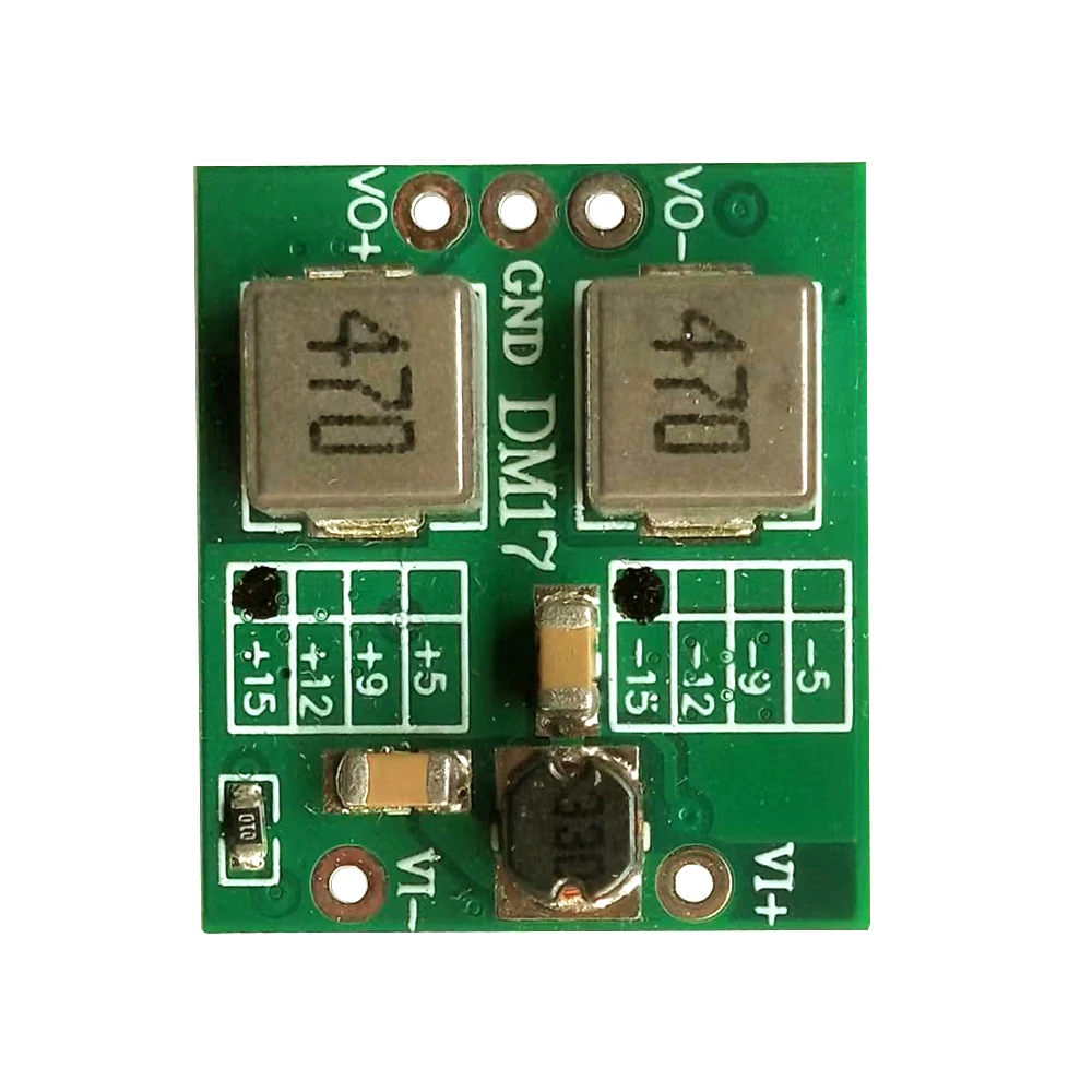 DC-DC Step Down Power Supply Module DC 7V-28V to DC 5V 9V 12V 15V Positive Negative Dual Output Voltage Regulator Buck Converter