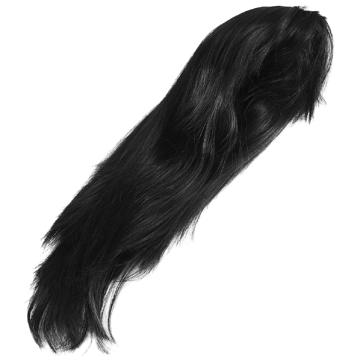 Black Stylish Women Long Straight Wigs Dress Cosplay Costume Wig