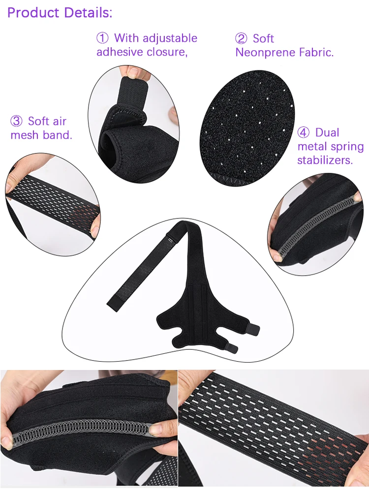 Pet Dog Knee Brace for Front Back Leg with Metal Support Dogs Leg Recovery Suit Joint Wraps Orthopedic Elbow Brace Pad Bandages